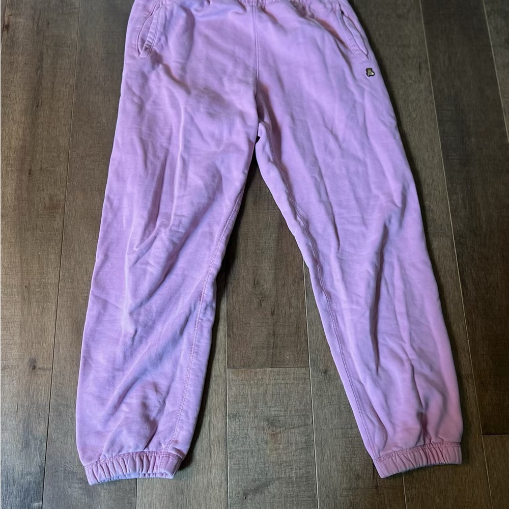 Teddy Fresh Pink Sweatpants Relaxed Fit Joggers